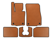 Mini Cooper F55/56/57 2014-2023 EVA Floor Mats (for S F55, 5-Door, Orange) photo 1