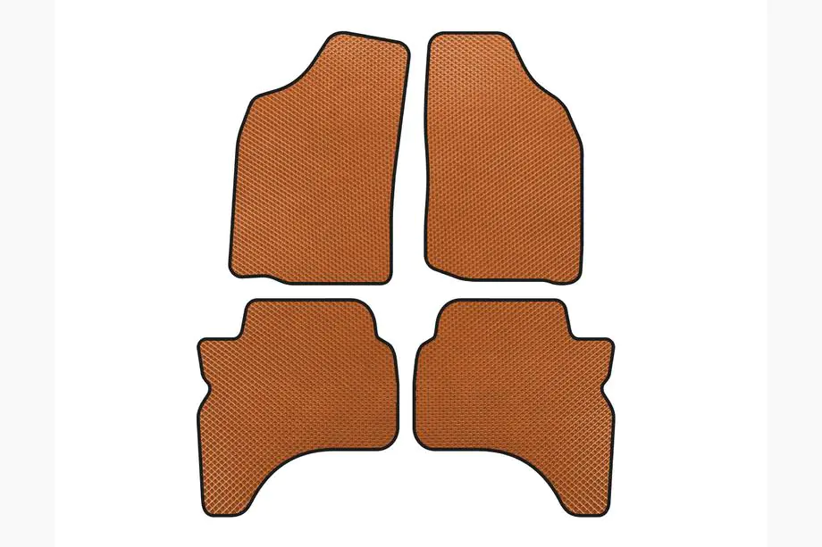 Mitsubishi L200 1996-2006 EVA Floor Mats (Orange) Image