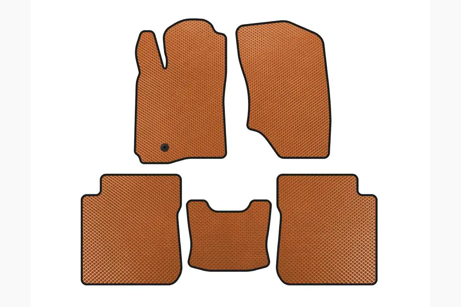 Mitsubishi Outlander 2001-2006 EVA Floor Mats (Orange) Image