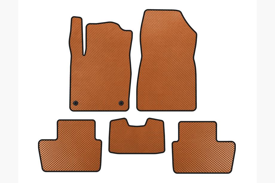 Nissan Juke 2020- EVA Floor Mats (Orange) Image