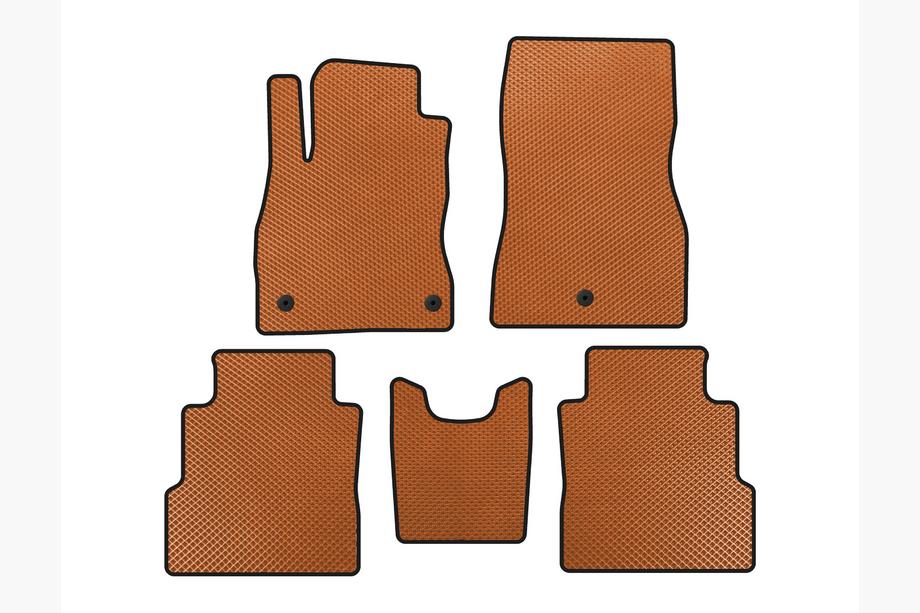 Nissan Kicks 2016- EVA Floor Mats (Orange) Image