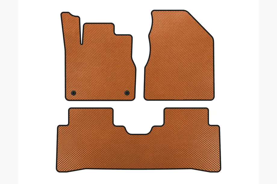 Nissan Murano 2008-2014 EVA Floor Mats (Orange) Image