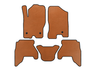 Nissan Pathfinder R51 2005-2014 EVA Floor Mats (2 Rows, Orange, 2010-2014) photo 1