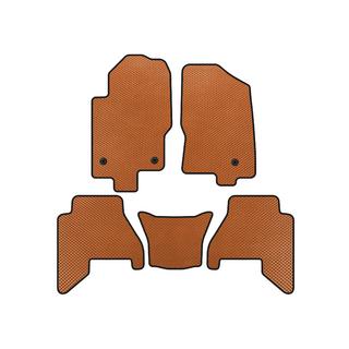 EVA V2 floor mats (2 rows, Orange, 2010-2014) Nissan Pathfinder R51 2005-2014