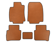 Nissan Tiida 2011-2014 EVA Floor Mats (HB, Orange) photo 1