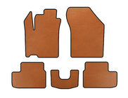 Opel Agila 2007-2015 EVA Floor Mats (HB, Orange) photo 1