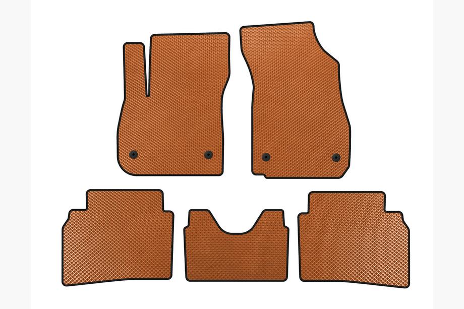 Opel Insignia 2017-2022 EVA Floor Mats (Orange) Image
