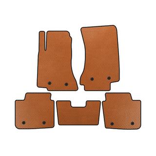 EVA Floor Mats (SD, Orange) Opel Omega B 1994-2003