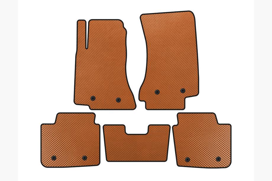 Opel Omega B 1994-2003 EVA Floor Mats (SD, Orange) Image