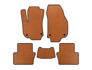 Opel Zafira B 2005–2011 EVA Floor Mats (2 Rows, Orange) photo 1