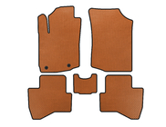 Peugeot 108 2014-2021 EVA Floor Mats (HB, Orange) photo 1
