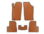 Peugeot 206 1998-2024 EVA Floor Mats (2009-2013, Orange) photo 1