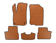 Peugeot 208 2012-2019 EVA Floor Mats (Hatchback, 5-Door, Orange) photo 1