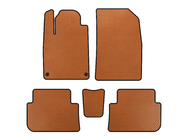 Peugeot 407 2004-2011 EVA Floor Mats (SD, Orange) photo 1