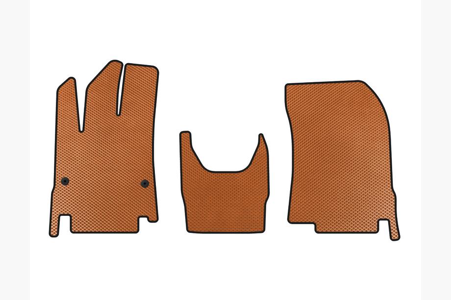 Peugeot Partner/Rifter 2019- EVA Floor Mats (Orange) Image