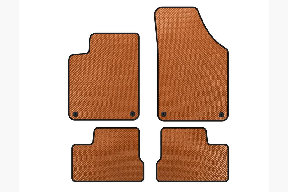 Peugeot RCZ 2010-2015 EVA Floor Mats (Orange) Image