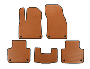 Porsche Cayenne 2018- EVA Floor Mats (Orange) photo 1