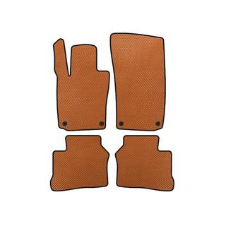 EVA Floor Mats (2009-2013, Coupe, 4-Door, Orange) Porsche Panamera 2009-2016