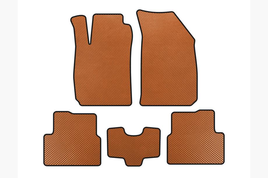 RAVON R4 2016-2020 EVA Floor Mats (SD, Orange) Image