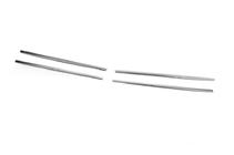 Volkswagen Golf 5 2003-2009 Slim Chrome Grille Covers (4 pcs, Stainless Steel) photo 3