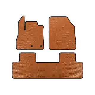 EVA Floor Mats (5-Seater, Orange)