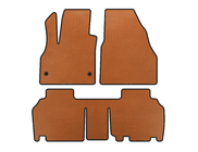 Renault Kangoo 2008–2020 EVA Floor Mats (2 Rows, 5-Door/7-Seater, Orange) photo 1