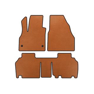 EVA Floor Mats (2 Rows, 5-Door/7-Seater, Orange)