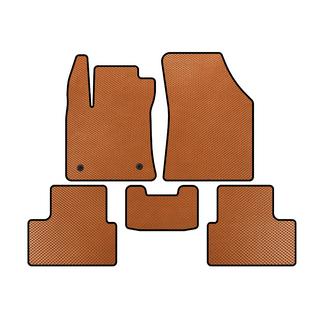 EVA Floor Mats (SD, Orange) Renault Megane IV 2016-2025