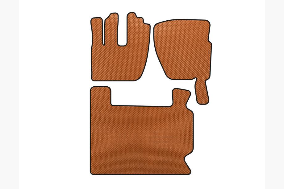 Renault Premium 2006-2013 EVA Floor Mats (Orange) Image