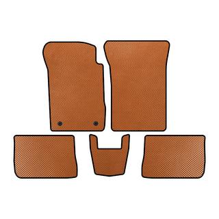 EVA Floor Mats (SD, Orange) Renault Symbol 2008-2013