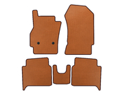Renault Zoe 2012-2019 EVA Floor Mats (HB, Orange) photo 1