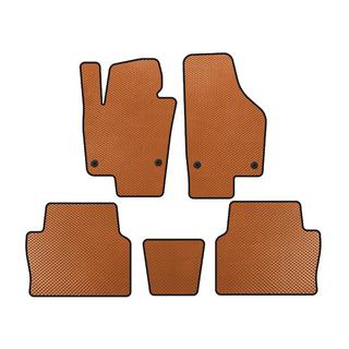 EVA Floor Mats (2 Rows, Orange)