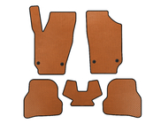 Seat Ibiza 2010-2017 EVA Floor Mats (2010-2012, HB, 5-Door, Orange) photo 1