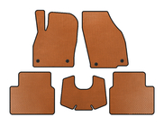 Skoda Kamiq 2019- EVA Floor Mats (Automatic, Orange) photo 1