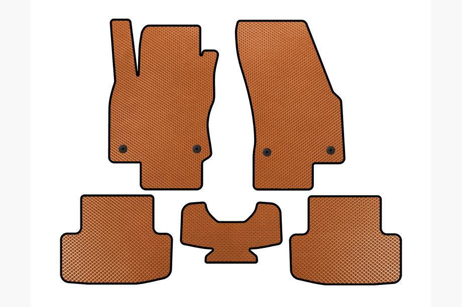 Skoda Karoq 2018- EVA Floor Mats (Orange) Image