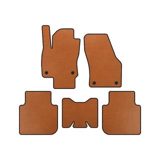 EVA Floor Mats (5-Seater/Automatic, Orange)