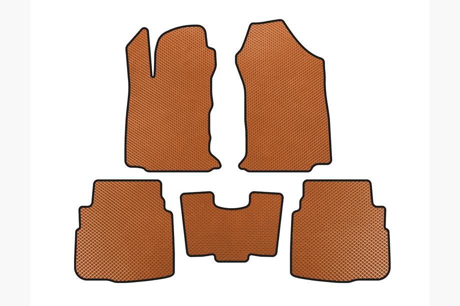 Subaru Outback 2019- EVA Floor Mats (Orange) Image