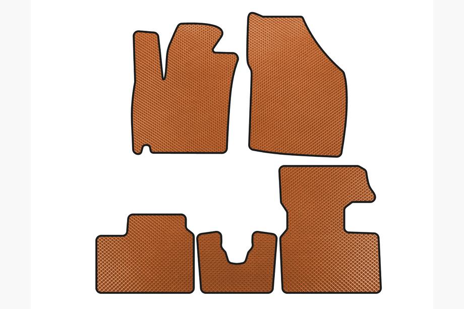 Suzuki Ignis 2016- EVA Floor Mats (2016-2020, HB, Orange) Image
