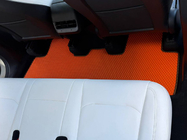 Tesla Model Y 2020- EVA Floor Mats (2020-2024, Orange) photo 3