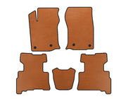 Toyota 4Runner 2009-2024 EVA Floor Mats (2 Rows, 2014-2024, 7-Seater, Orange) photo 1