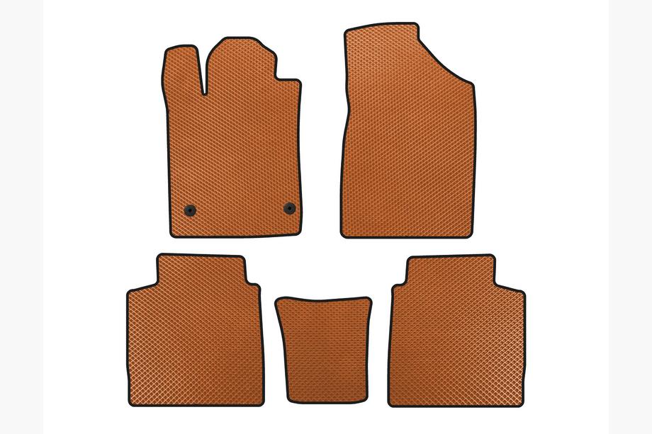 Toyota Avalon 2006-2012 EVA Floor Mats (Orange) Image