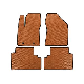 EVA Floor Mats (SD, Orange) Toyota Avensis 2009-2018