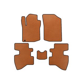 EVA Floor Mats (2007-2009, HB, 3-Door, Orange)