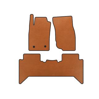 EVA Floor Mats V2 (Orange) Toyota Hilux 2006-2015