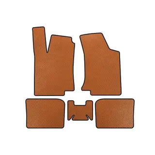 EVA Floor Mats (HB, 3-Door, Orange)