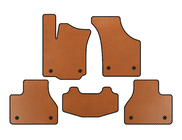 Volkswagen Phaeton 2002-2016 EVA Floor Mats (SD, Short Base, Orange) photo 1