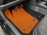 Volkswagen Polo 2001-2009 EVA Floor Mats (HB, 3/5-Door, Orange) photo 1