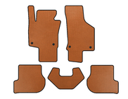 Volkswagen Scirocco 2008-2017 EVA Floor Mats (HB, 3-Door, Orange) photo 1
