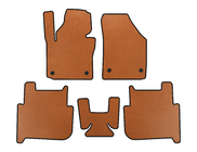 Volkswagen Touran 2003-2010 EVA Floor Mats (2 Rows, 2006-2010, 7-Seater, Orange) photo 1