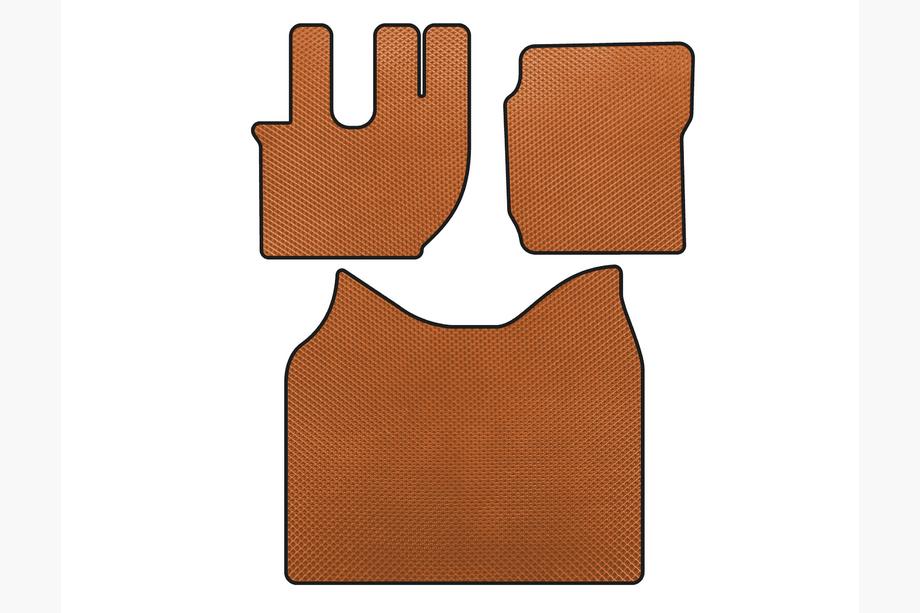 Volvo FH 1993-2012 EVA Floor Mats (2008-2012, Orange) Image